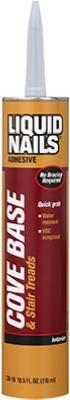 COVE BASE ADHESIVE 10oz TUBE
