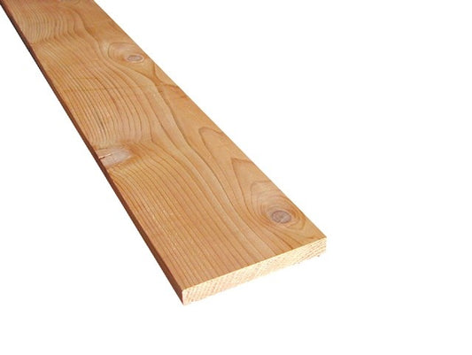 1 in. x 12 in. x 10 ft. Red Cedar Ruff Cut Lumber