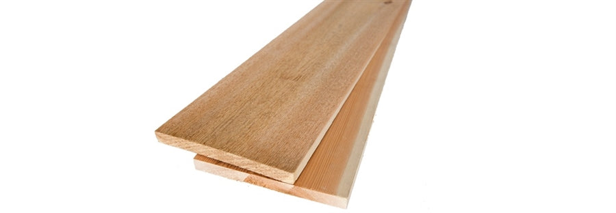 1 in. x 4 in. x 8 ft. Red Cedar Ruff Cut Lumber