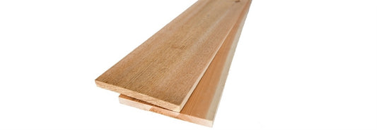 1 in. x 6 in. x 10 ft. Red Cedar Ruff Cut  Lumber