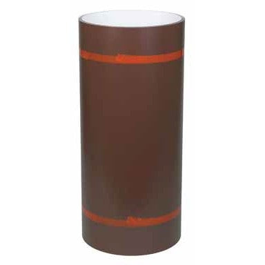 24 in. x 50 ft. Brown/White Aluminum Coil Stock
