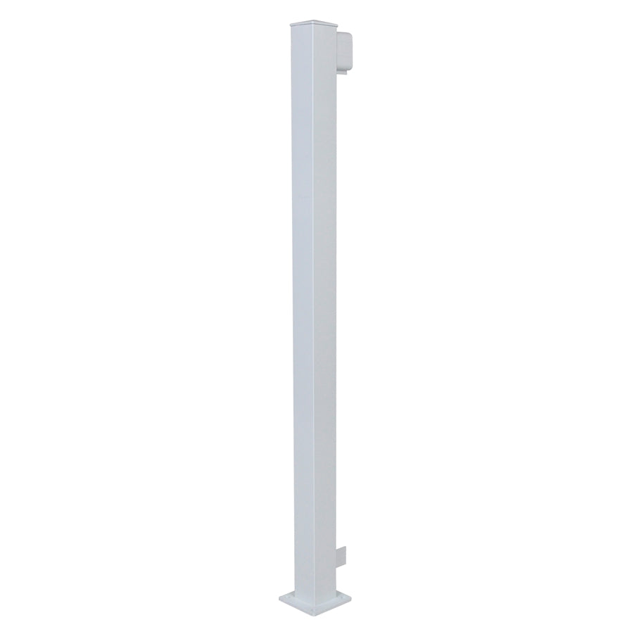 Regal Rail 42" White End Post Feature Product Photo