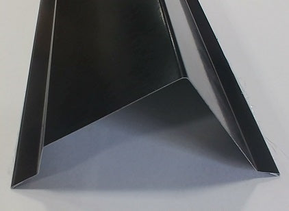 RAKE EDGE STEEL ROOFING 10'2" BLACK