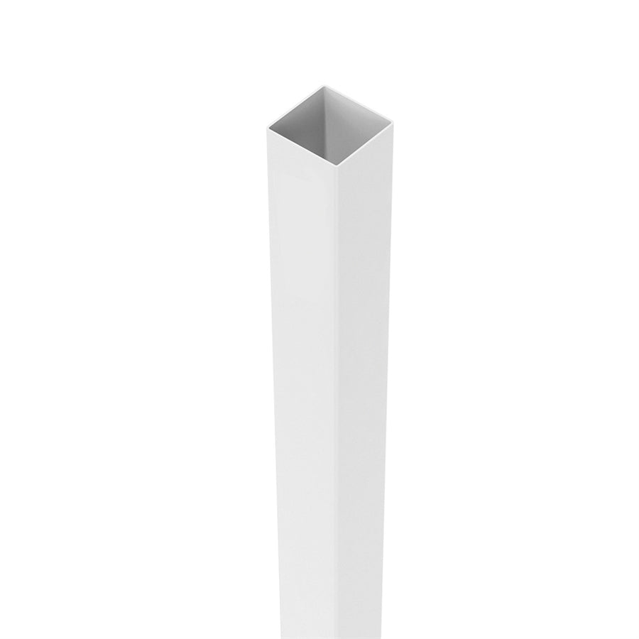 Barrette Outdoor Living 4 in. x 4 in. x 100 in. White Vinyl Post Sleeve